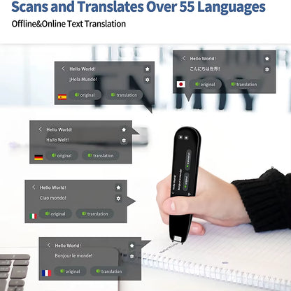 Smart Multifunctiontranslation Real Time Languages Translator Business Dictionary Pen Voice Scan Translator Pen